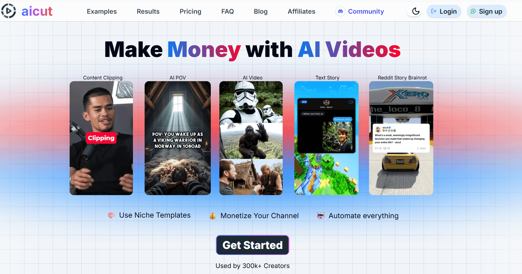 🎬 AICut.pro – Turn Long Videos into Viral Shorts with AI